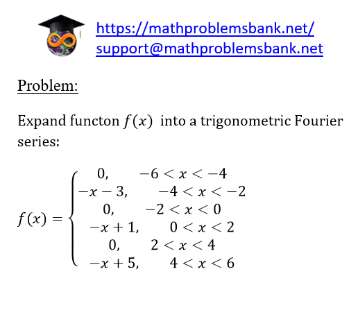 2.6.2.4 Trigonometric Fourier series