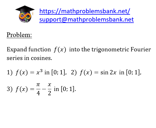 2.6.2.8 Trigonometric Fourier series