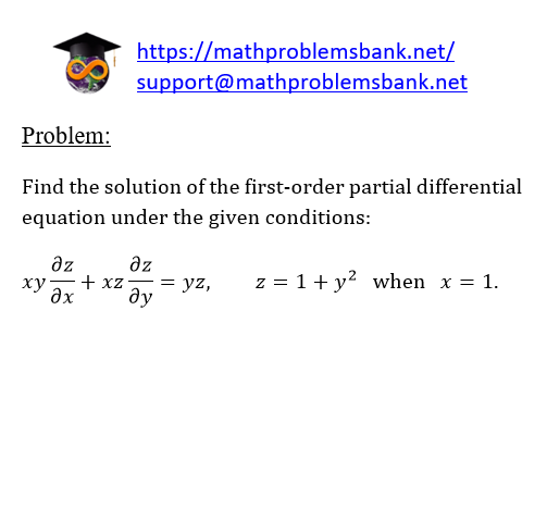 11.4.27 First order partial differential equations