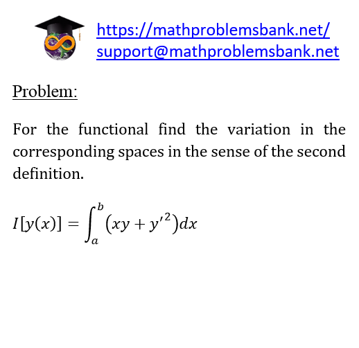 4.11 Variational calculus