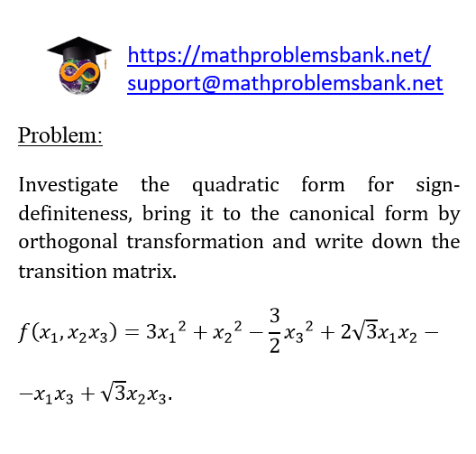 1.8.1 Quadratic forms