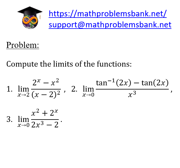 2.1.1 Calculation of limits
