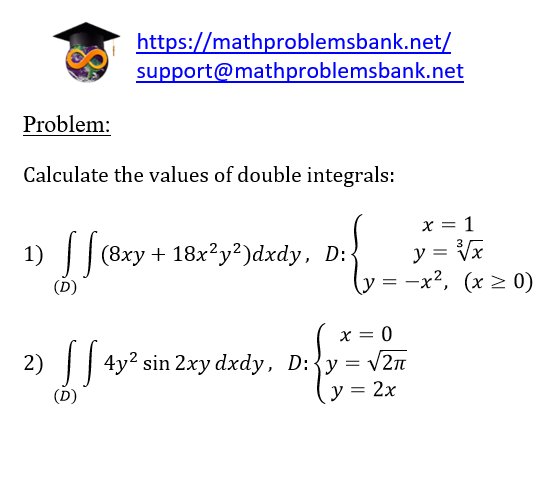 9.1.2 Double integrals