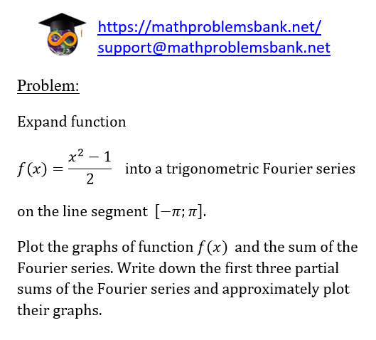 2.6.2.1 Trigonometric Fourier series